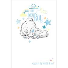 New Little Baby Boy Me to You Bear Card Image Preview